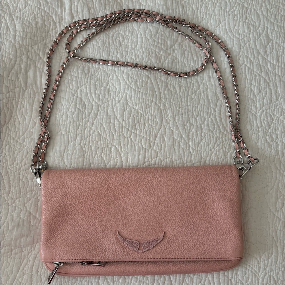 NWOT Zadig & Voltaire Rock Clutch Shoulder Bag/Crossbody